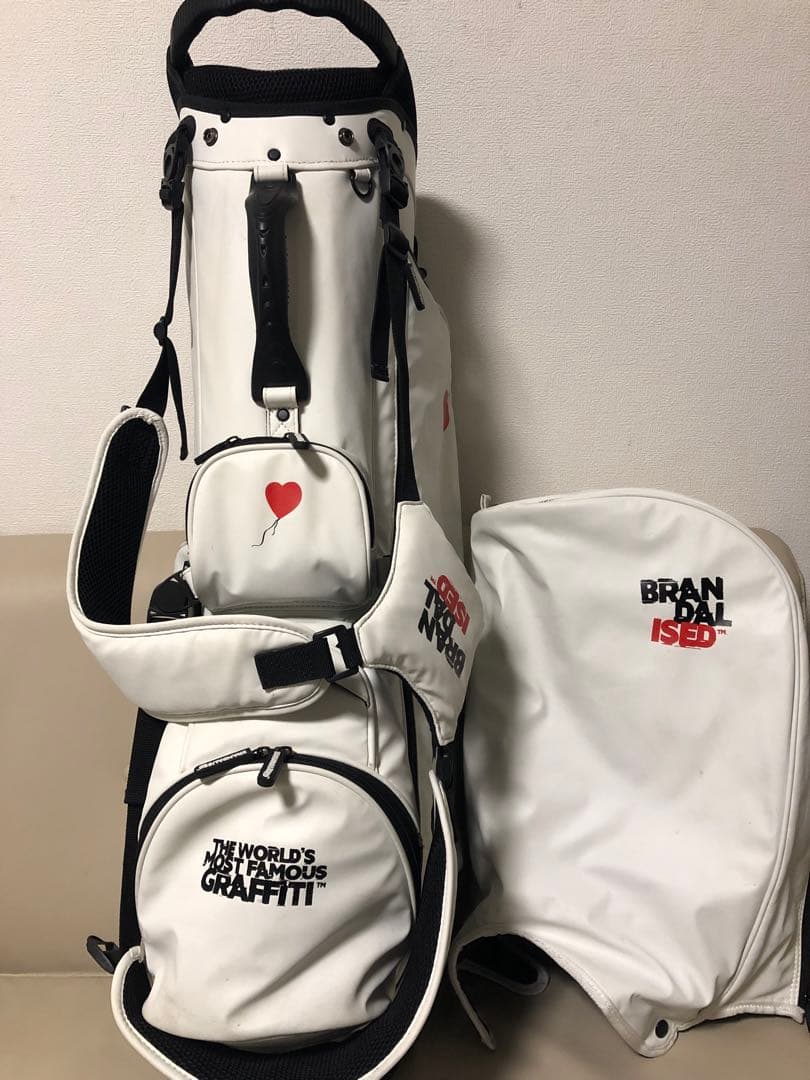 【送料込み】超希少　Banksy バンクシー ゴルフ スタンド キャディバッグ