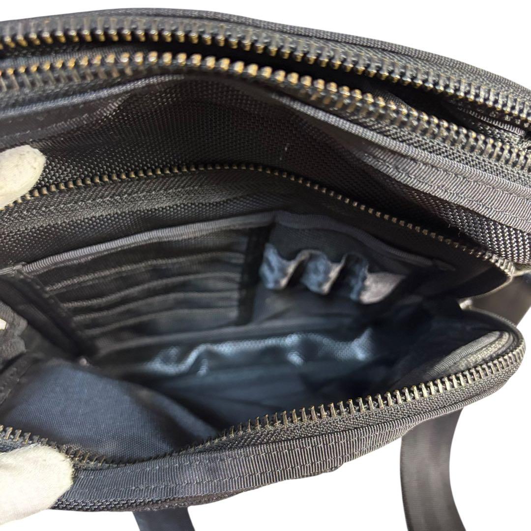 PORTER ヒート　メッセンジャーバッグ　ショルダーバッグ　ブラック