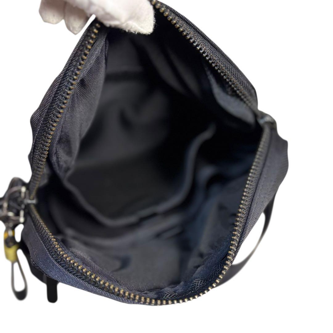 PORTER ヒート　メッセンジャーバッグ　ショルダーバッグ　ブラック