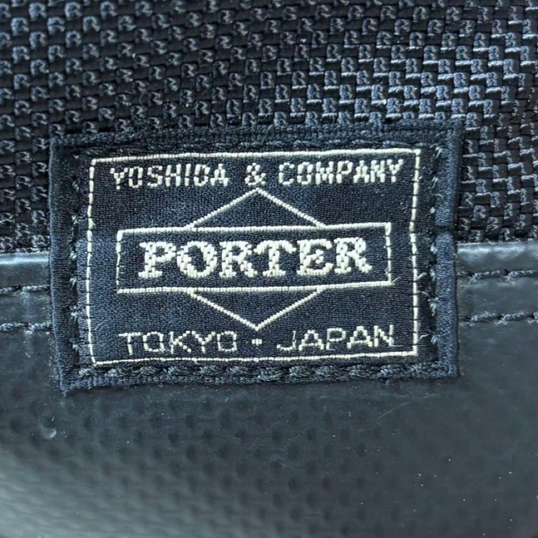 PORTER ヒート　メッセンジャーバッグ　ショルダーバッグ　ブラック
