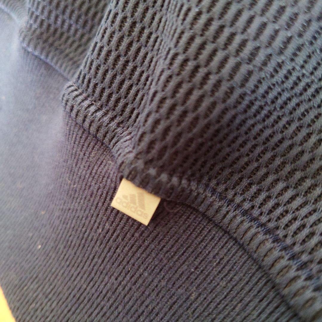 アディダススタンダード19　ジャケット　ネイビー　b147