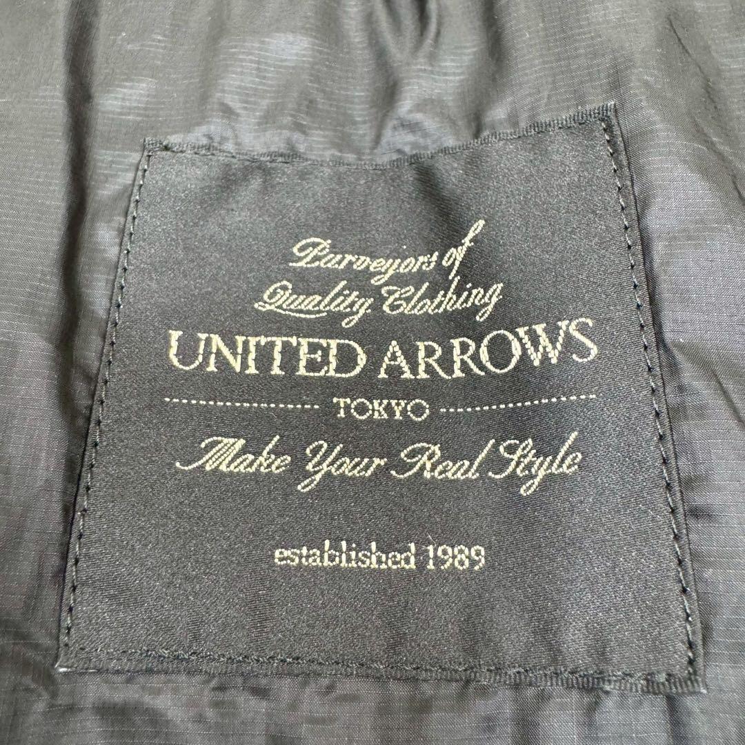 美品✨ ユナイテッドアローズ ダウンライナー ステンカラーコート 50 XL