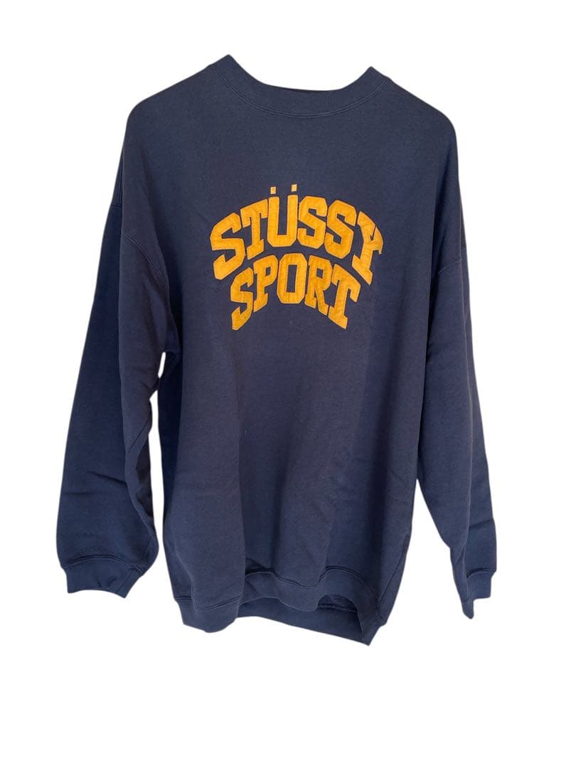 希少stussy sport スウェットトレーナー90s