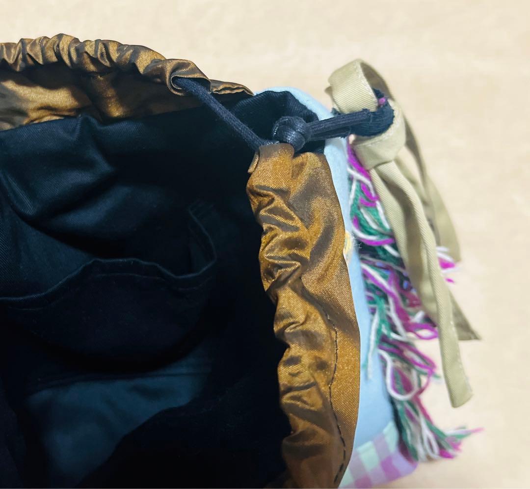 CHAFF 巾着ショルダーバッグ