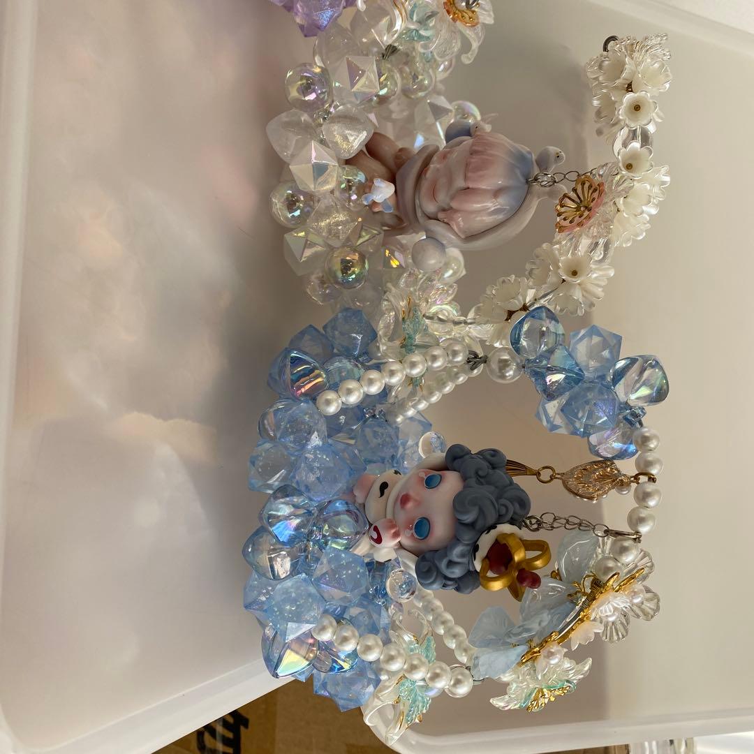 2と25 ビーズリース(置き型)　3個セット　SP人形付き