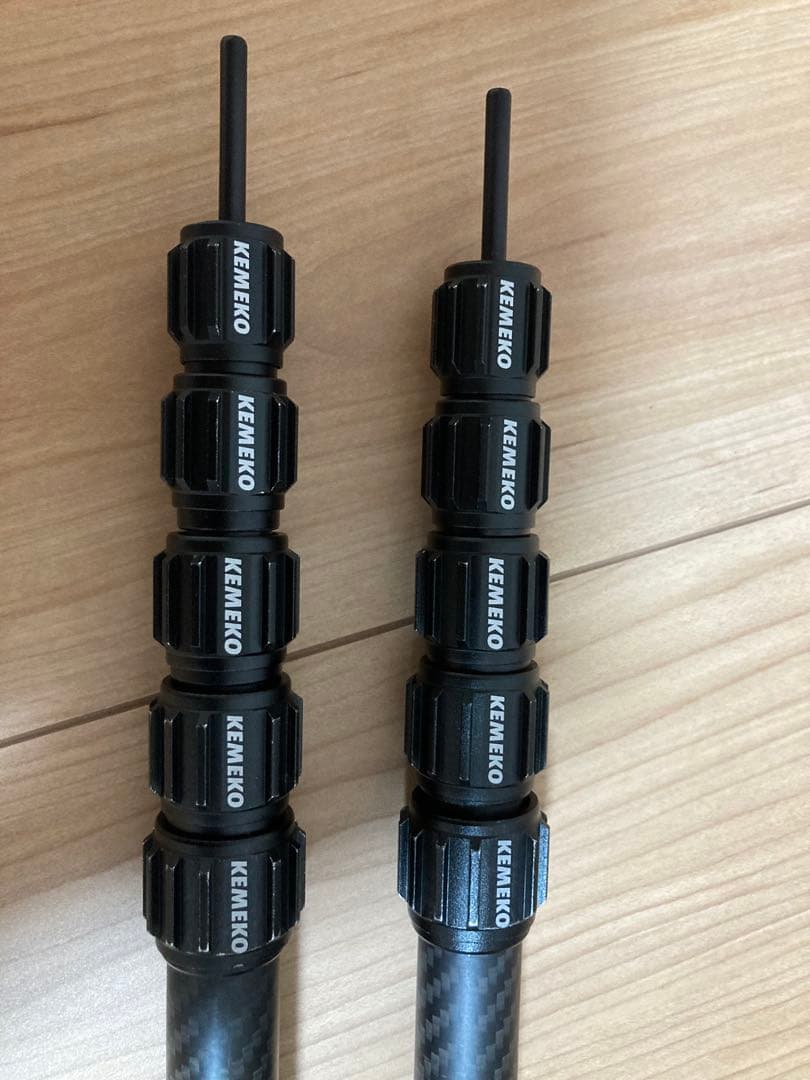 KEMEKO カーボンポール180cm キャンプ2本セットケメコタープ