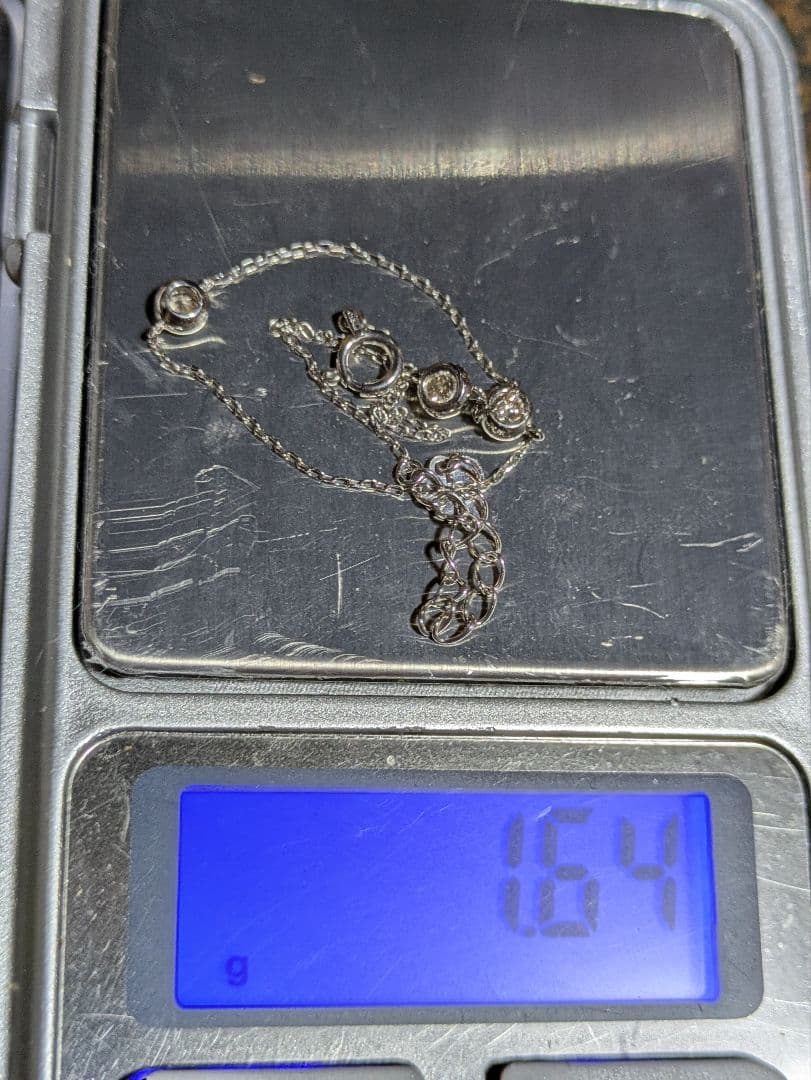 た*え様 pt850 ダイヤモンド0.2カラットブレスレット　アンクレットにも万