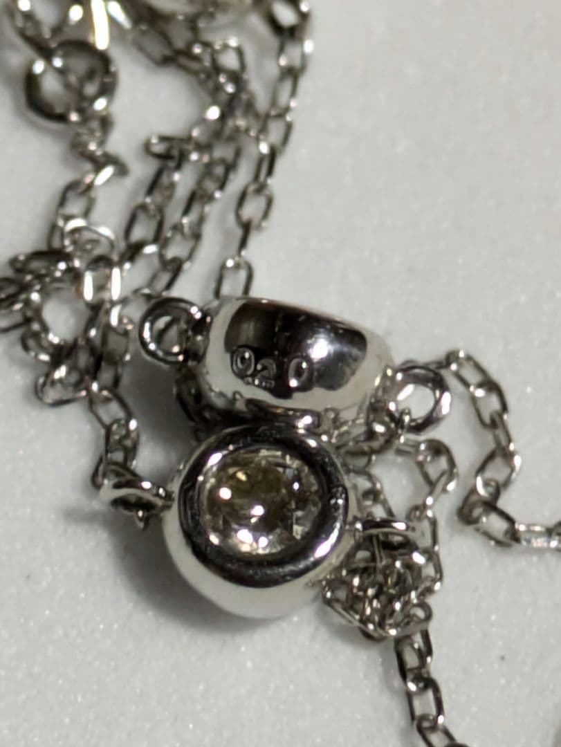 た*え様 pt850 ダイヤモンド0.2カラットブレスレット　アンクレットにも万