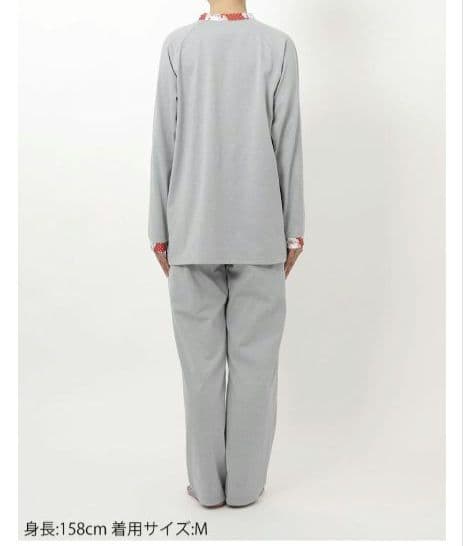 新品タグ付き ワコール AVOCA パジャマ ルームウェア グレー L