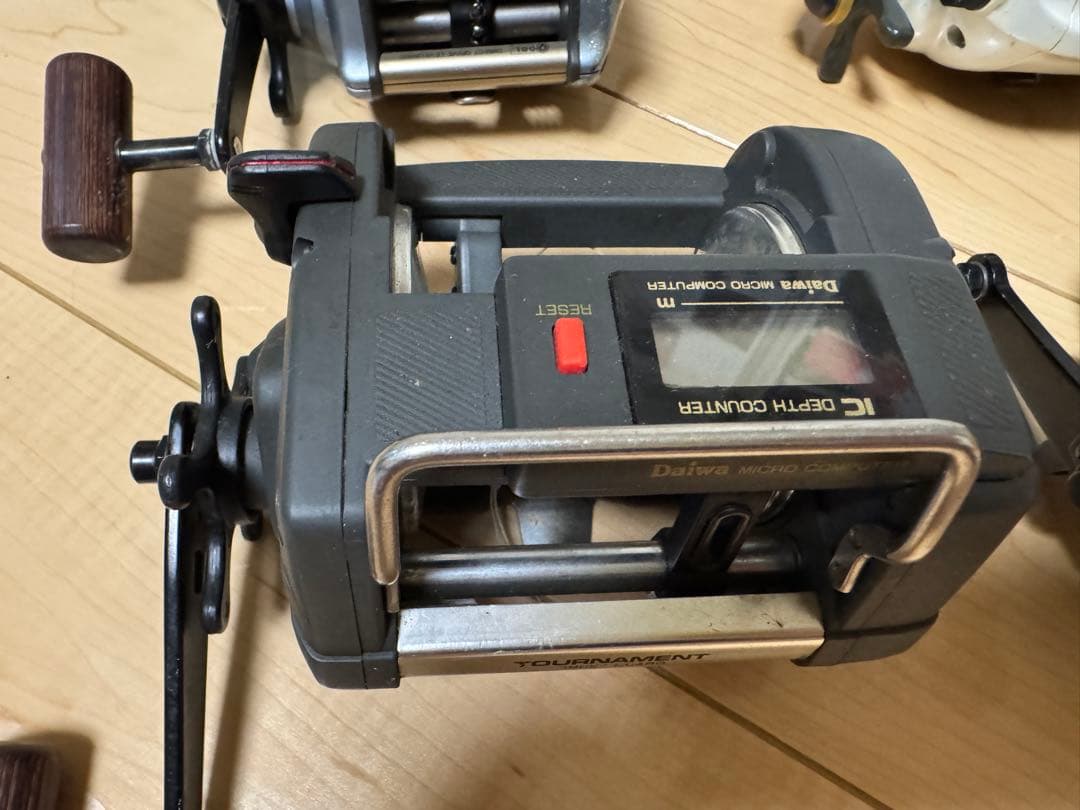 海釣り用リール4点セット　シマノ・ダイワ　船釣り