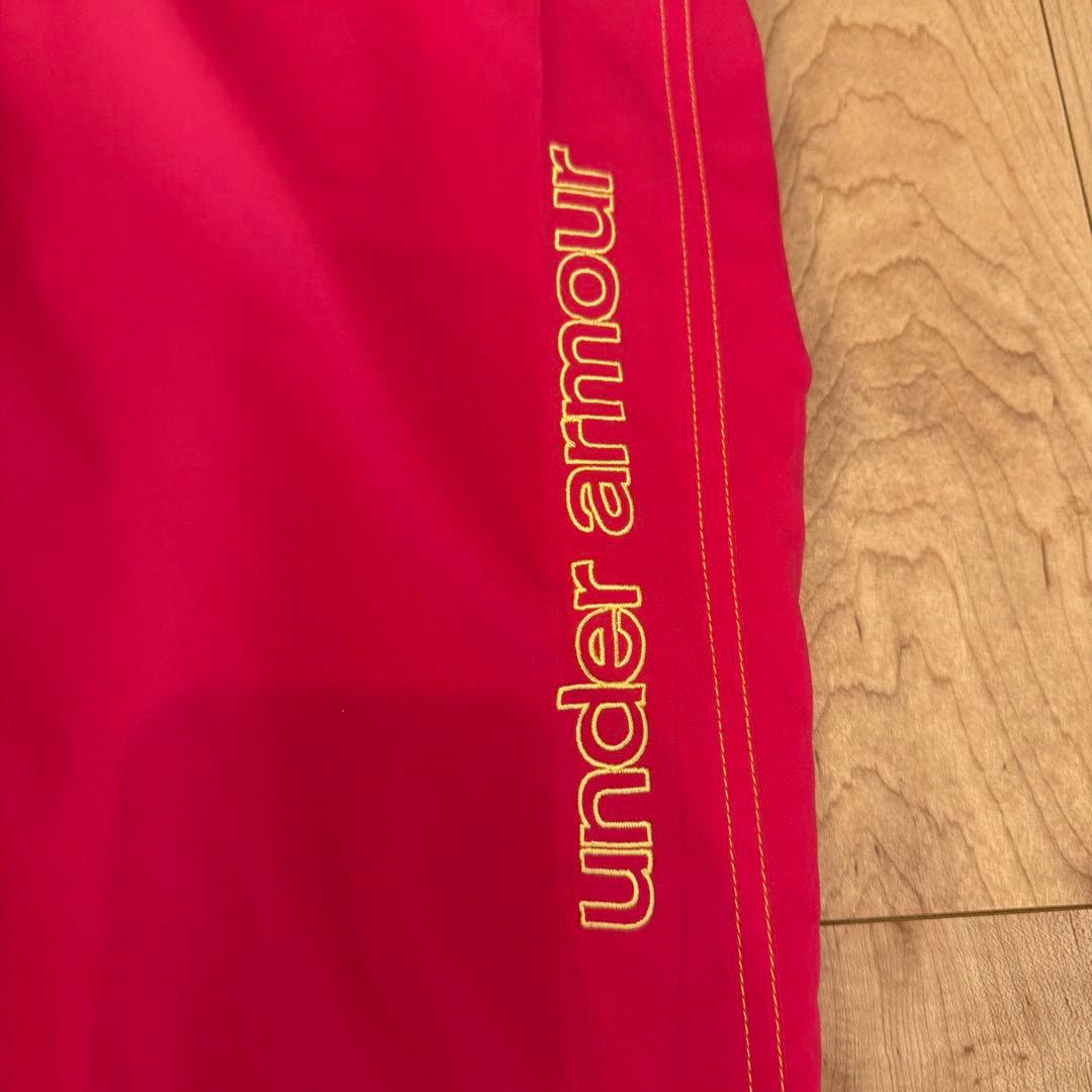 新品未使用　under armour ストレートパンツ ピンク　XL