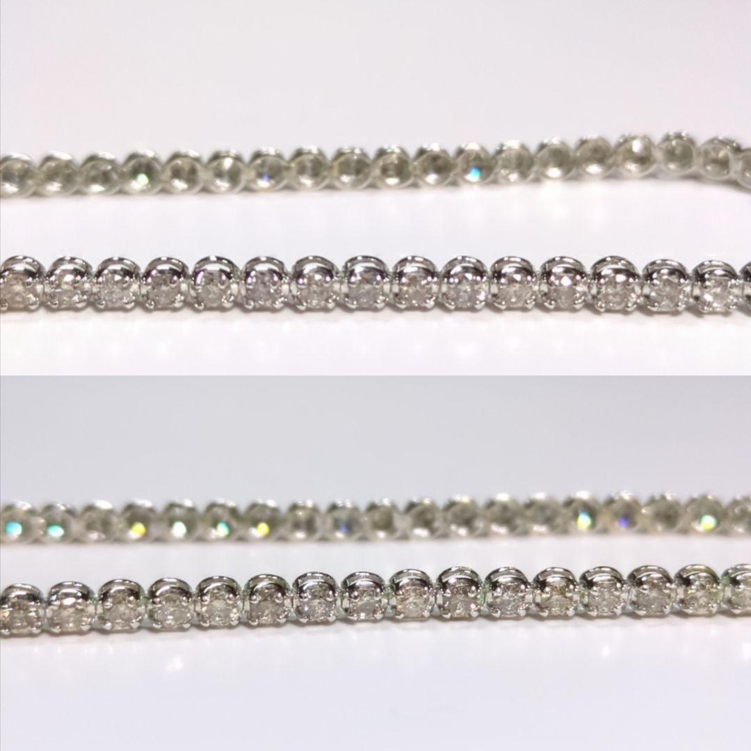 ハワイラブダイヤモンドブレスレット 2.00ct K18 358
