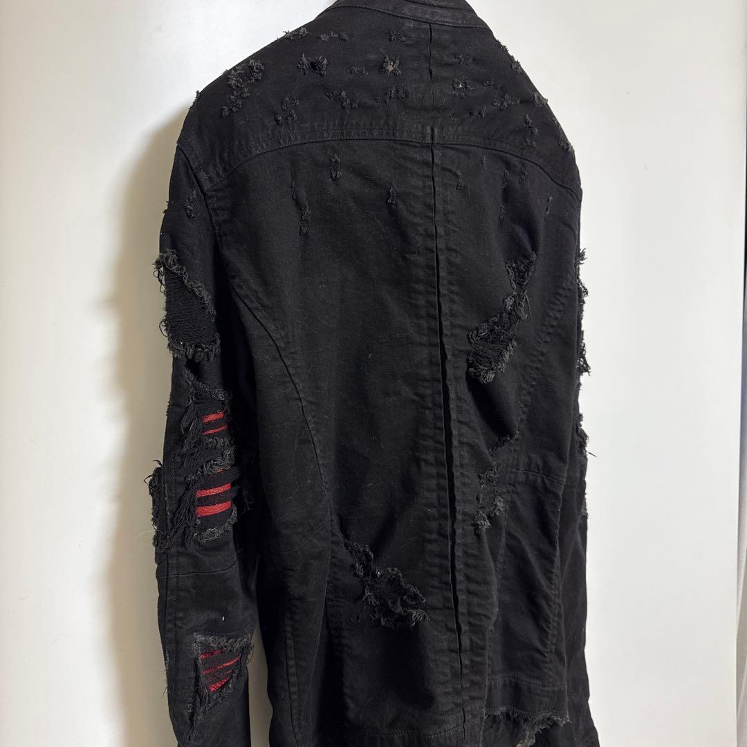 fagassent ファガッセン スコーピオン ダメージデニムジャケット