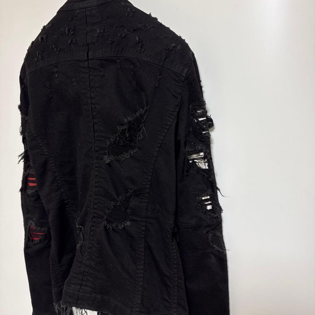 fagassent ファガッセン スコーピオン ダメージデニムジャケット