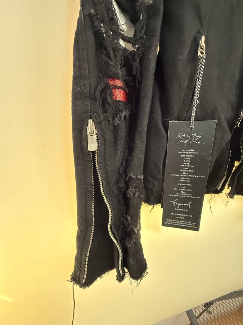 fagassent ファガッセン スコーピオン ダメージデニムジャケット