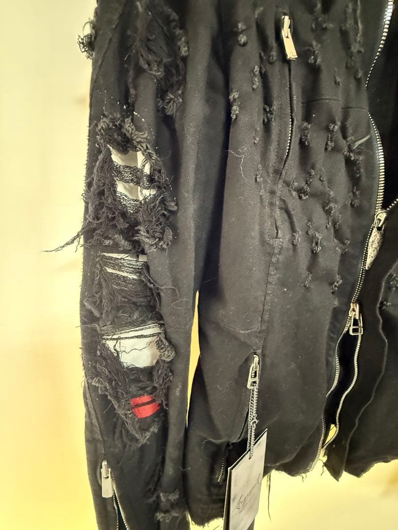 fagassent ファガッセン スコーピオン ダメージデニムジャケット