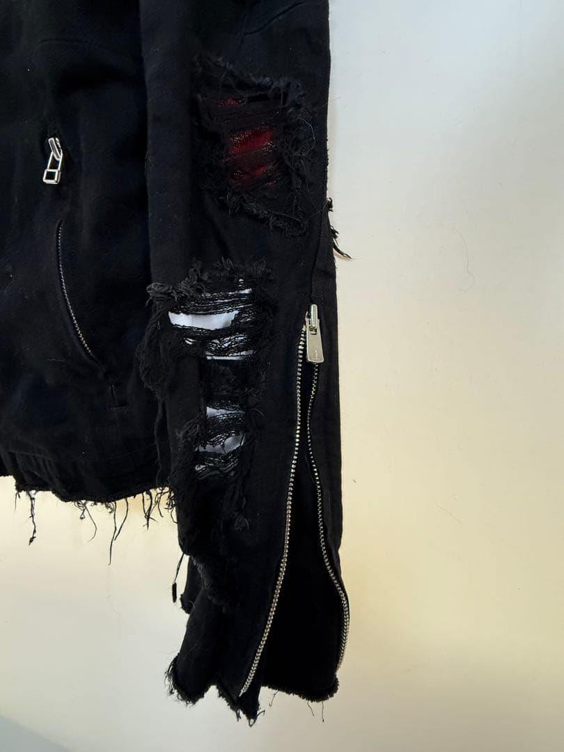 fagassent ファガッセン スコーピオン ダメージデニムジャケット