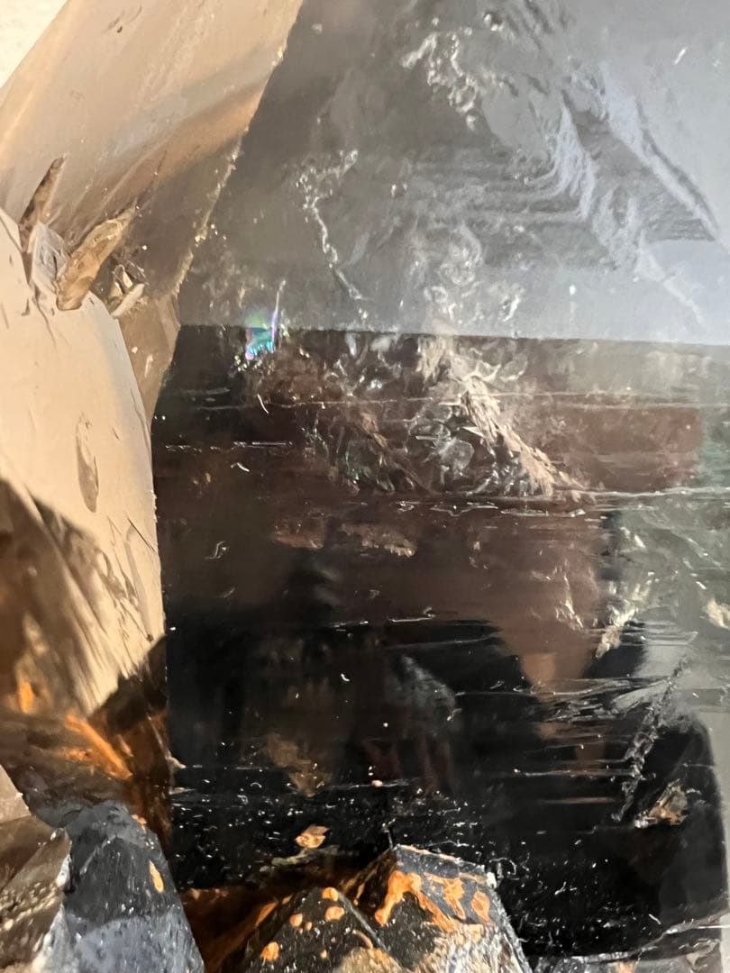 【週末限定値引き中】モリオン原石 スモーキークォーツ 黒水晶 クラスター 2kg