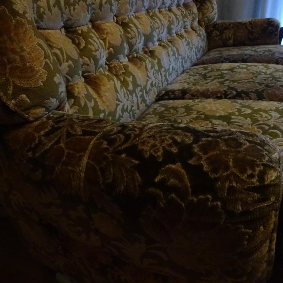 オールド Karimoku（カリモク）金華山セットシングル3人掛けセッと送料