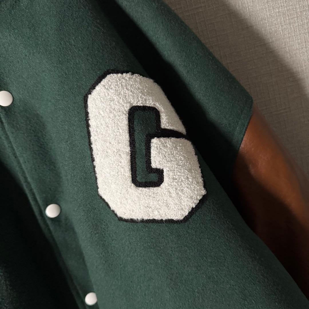 配色最高★GALFY ガルフィ スタジャン フルデコ パイル地 バック刺繍 XL