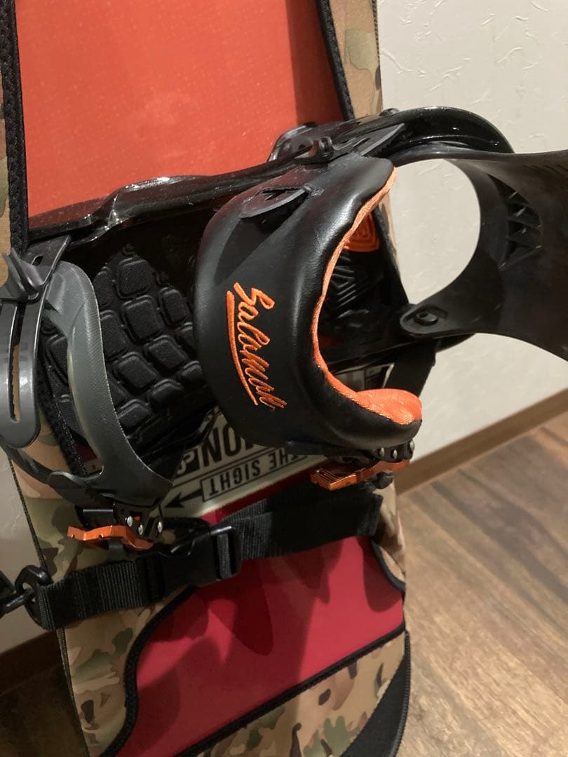 Salomon スノーボード バインディング ケース付き