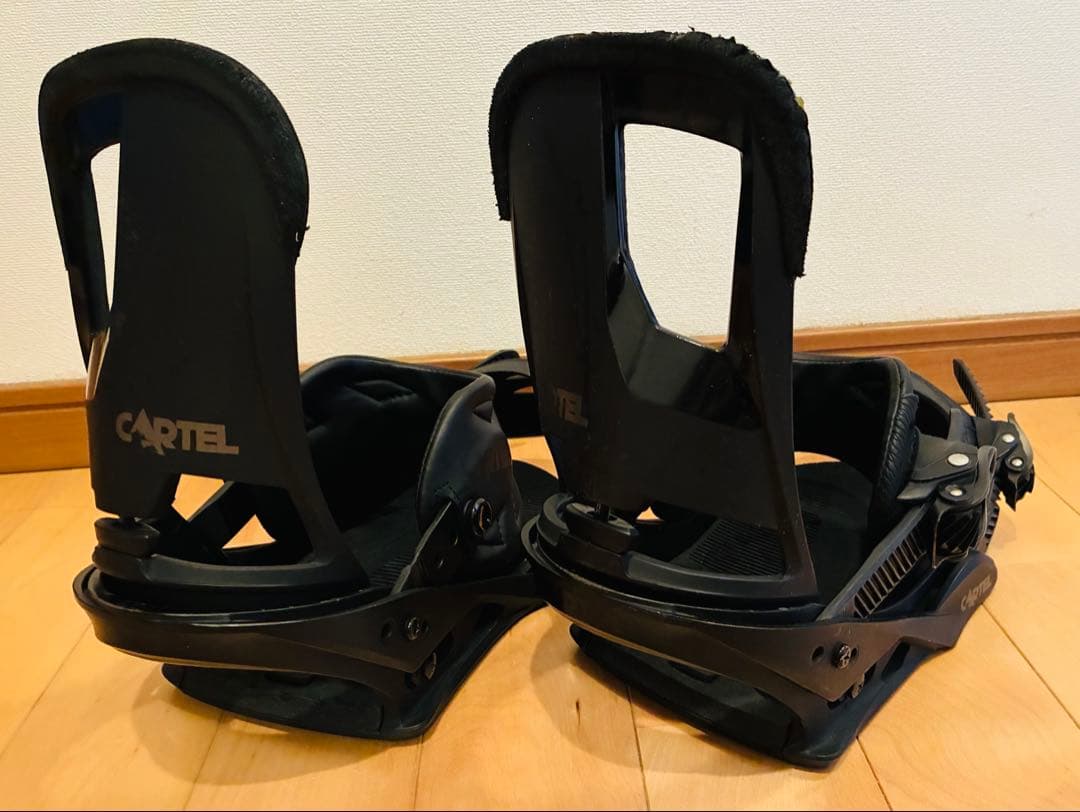 BURTON CARTEL ブラック スノーボードビンディング　M