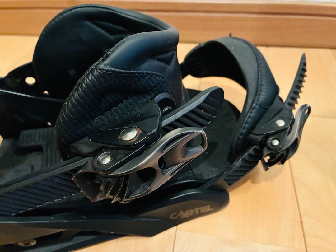 BURTON CARTEL ブラック スノーボードビンディング　M