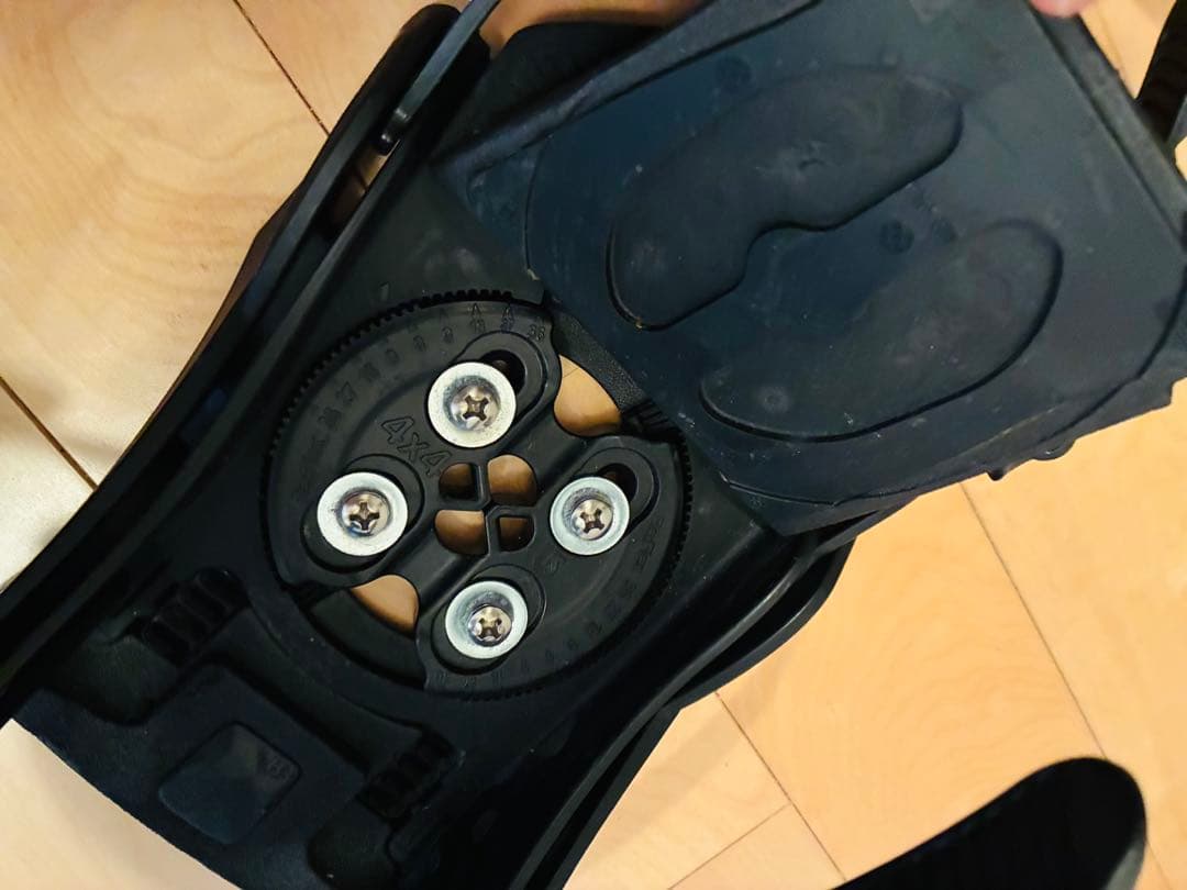 BURTON CARTEL ブラック スノーボードビンディング　M