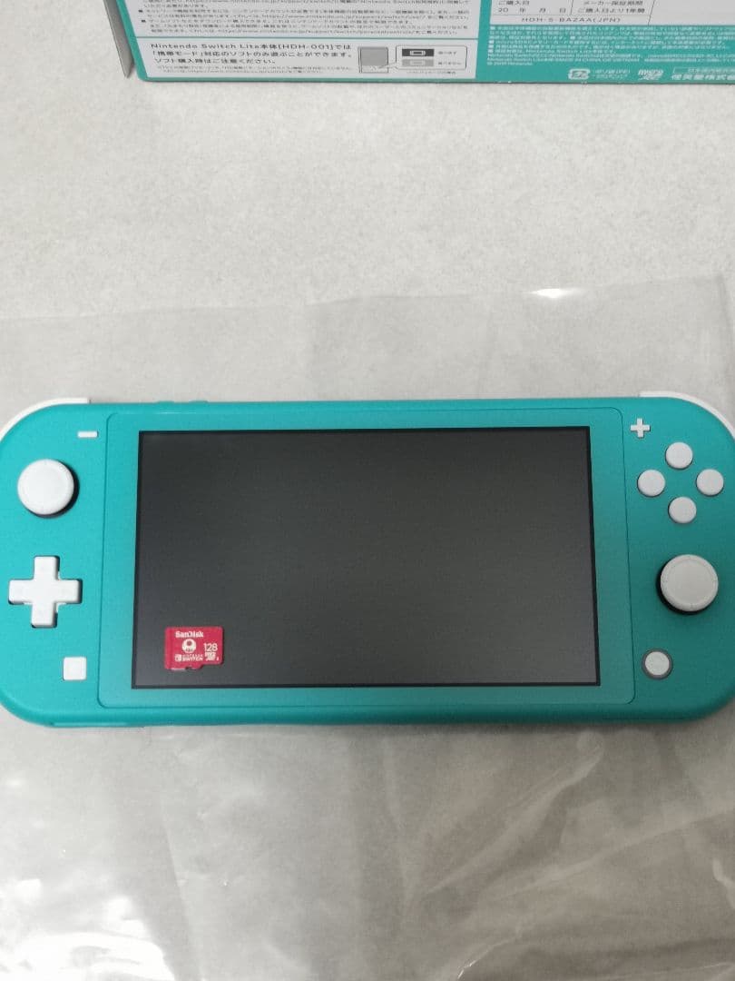 Nintendo Switch Lite ターコイズ （背面にクリップ付き）
