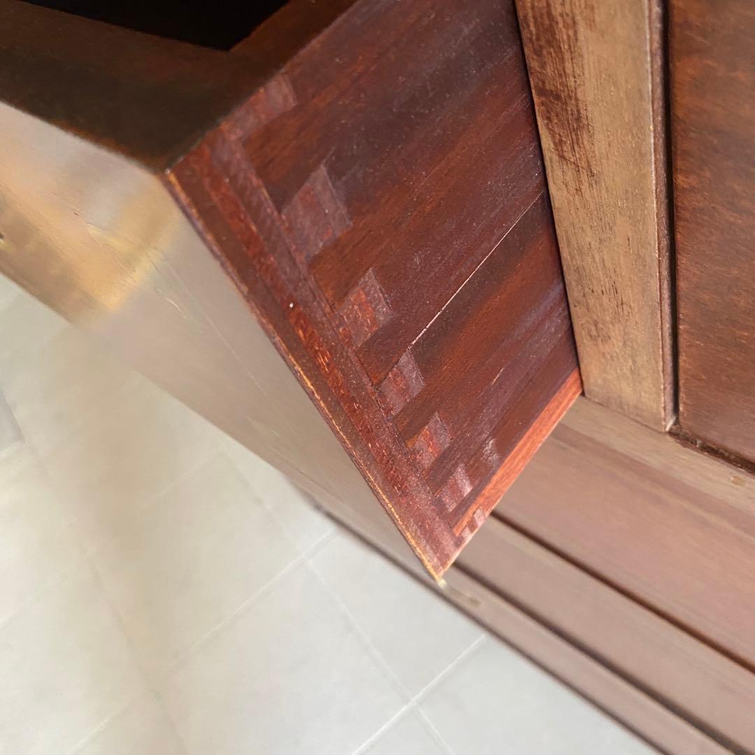 アンティーク　チェスト　ヨーロピアン　象嵌　イギリス　英国　モダン　北欧　棚