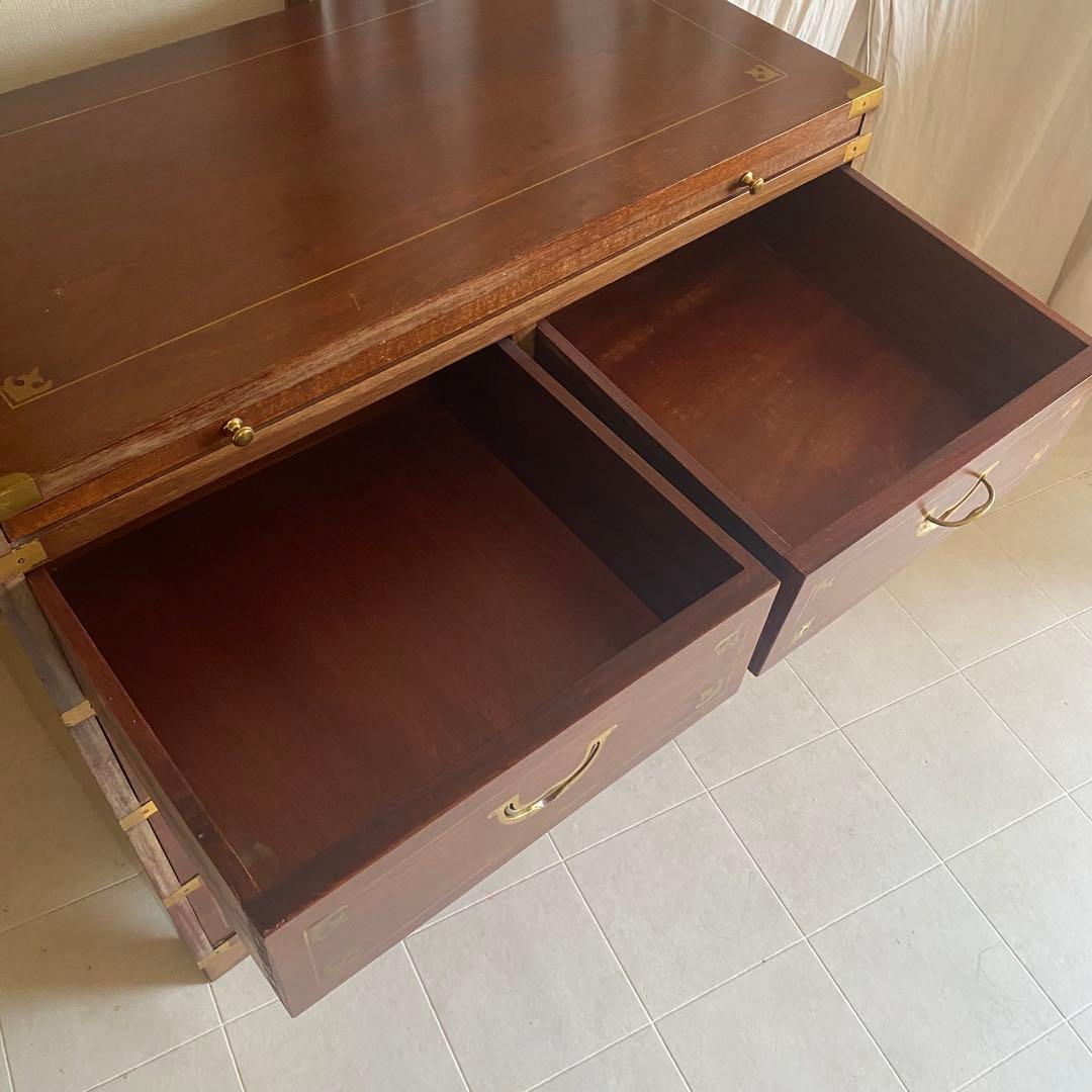 アンティーク　チェスト　ヨーロピアン　象嵌　イギリス　英国　モダン　北欧　棚