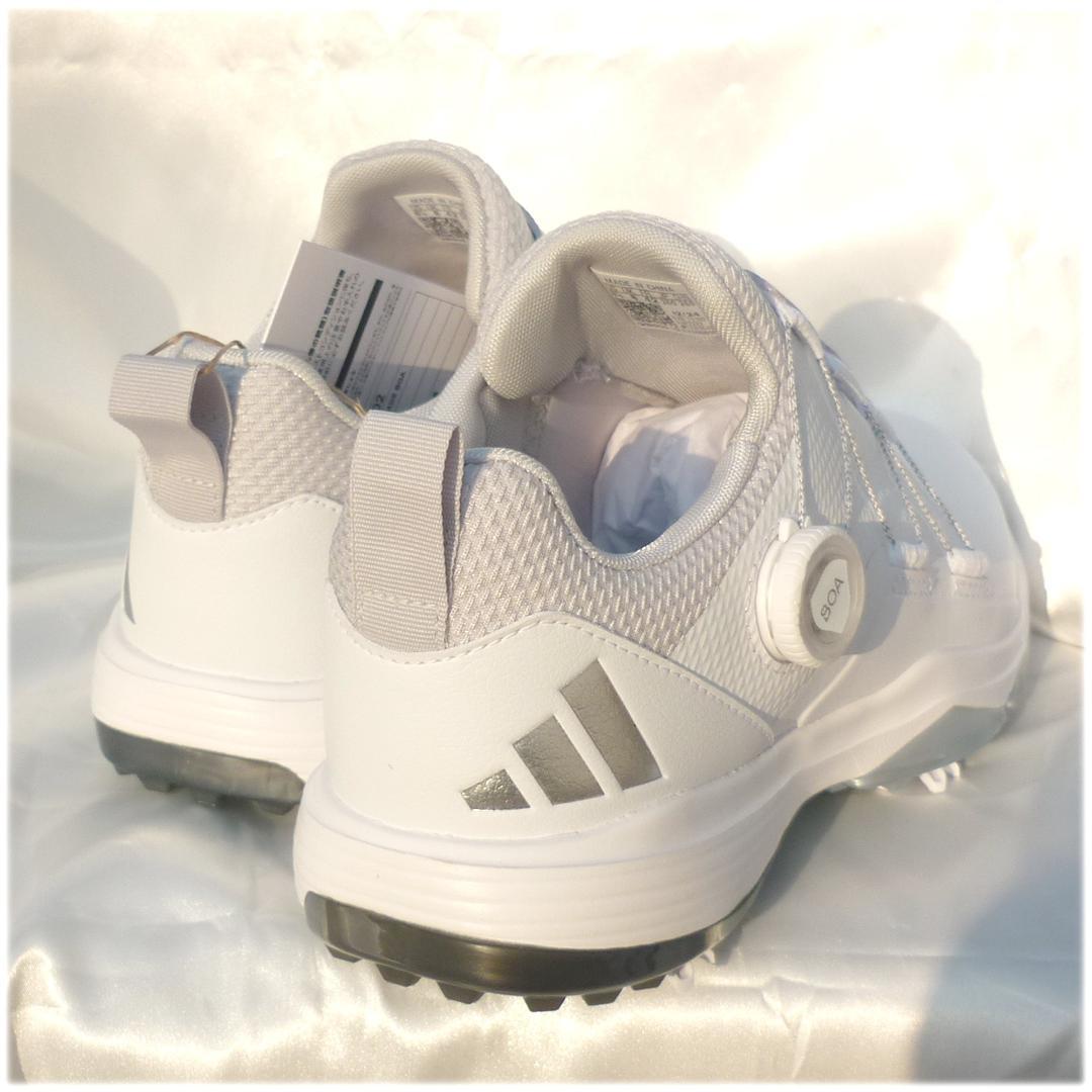 新品26cmアディダスゴルフ 白ゴルフシューズ POWERFADE BOA