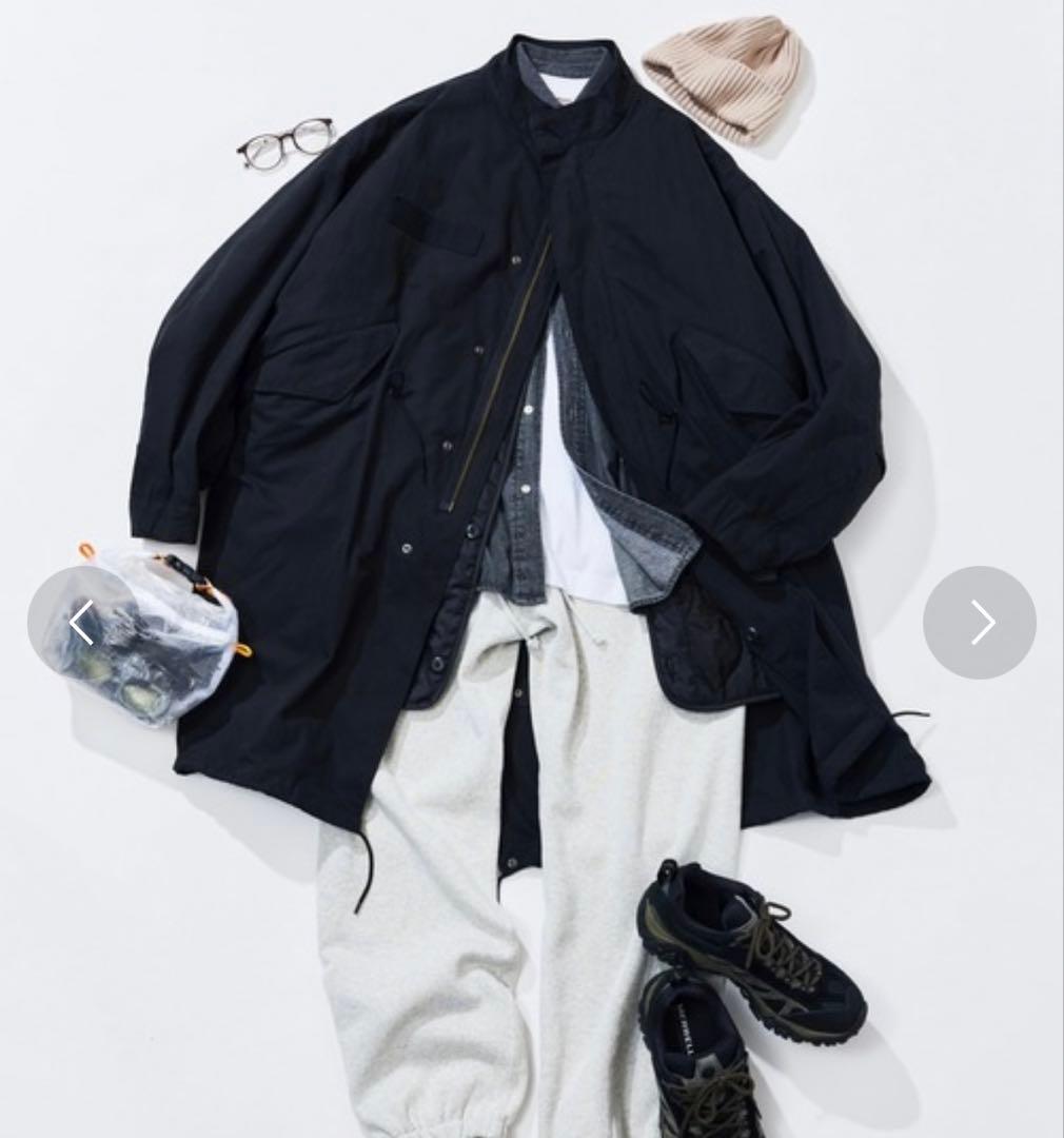 ビッグシルエット M-65 ライナーセットモッズコート