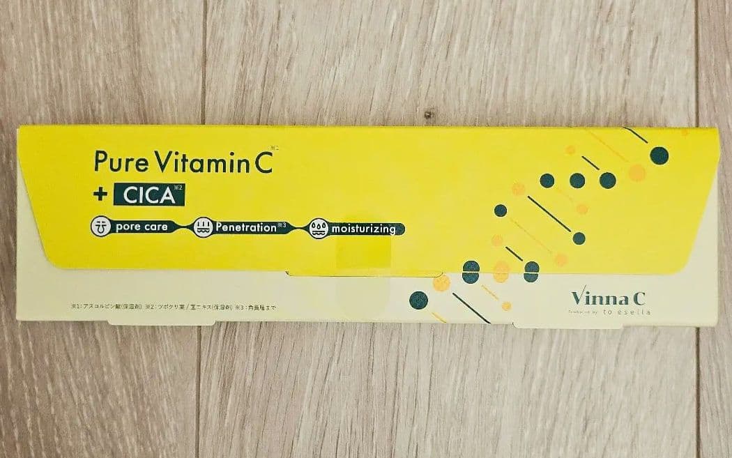 Vinna C ビンナシー 生ビタミンC 毛穴美容液 生CICA PVC 韓国 - メルカリ