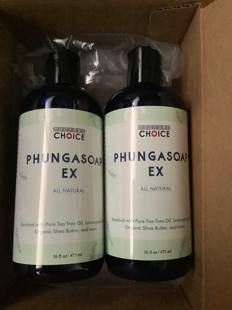 Phungasoap EX ボディソープ 16oz 2本セット ファンガソープ - メルカリ