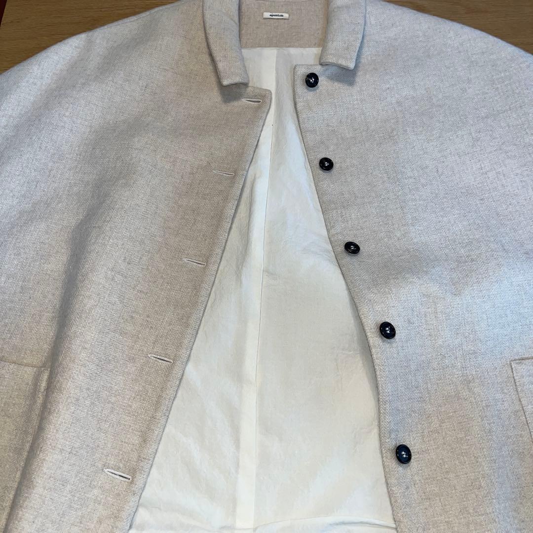 apuntob 生成り　ジャケット