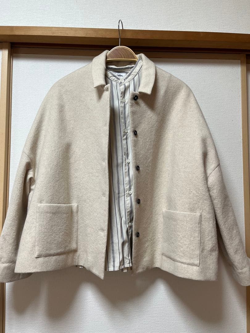 apuntob 生成り　ジャケット