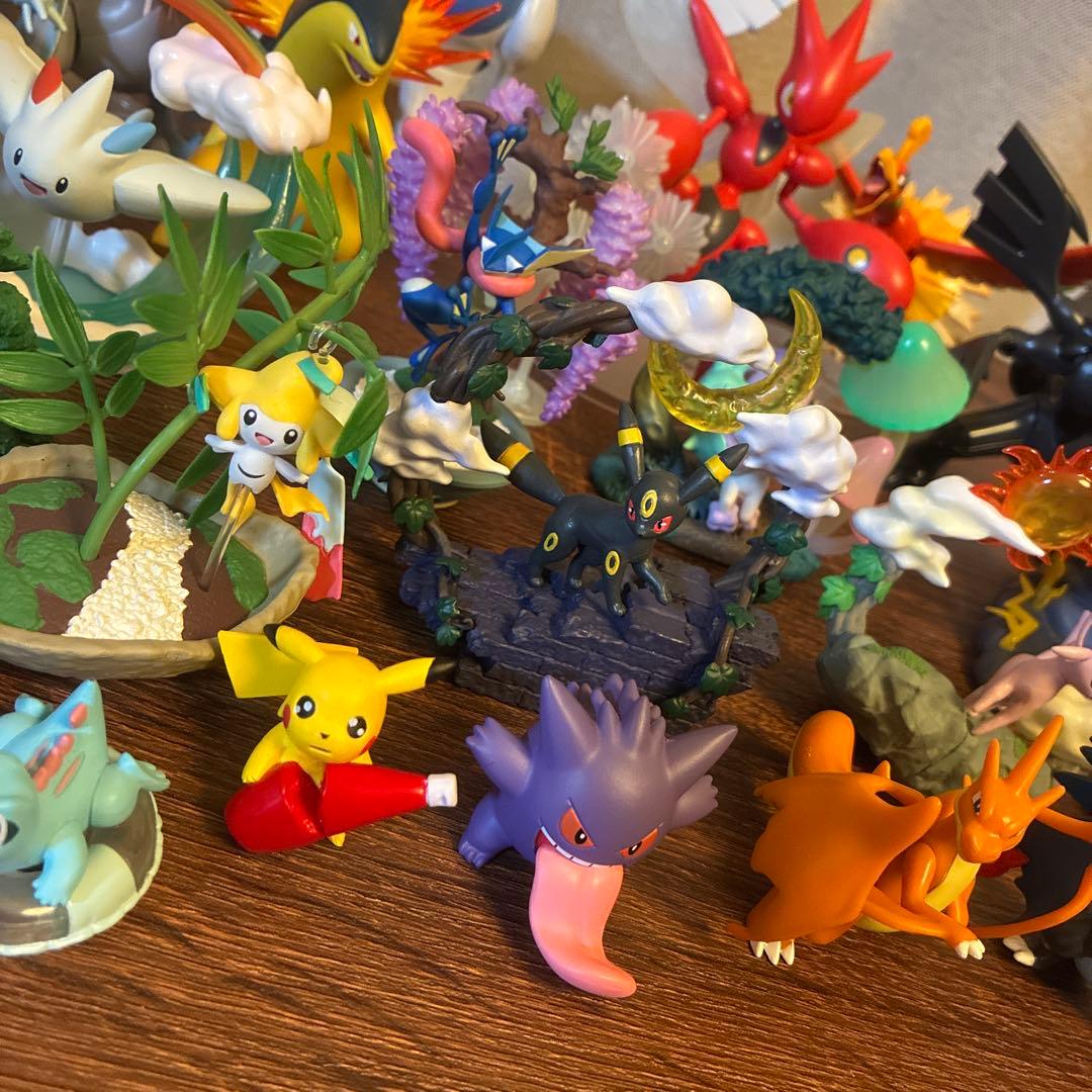 ポケモン フィギュア まとめ売り リーメント ブラッキー エーフィ ピカチュウ