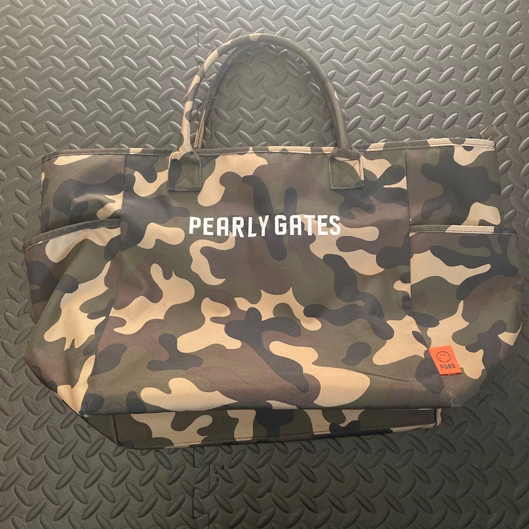 PEARLY GATES 迷彩柄ゴルフバッグ
