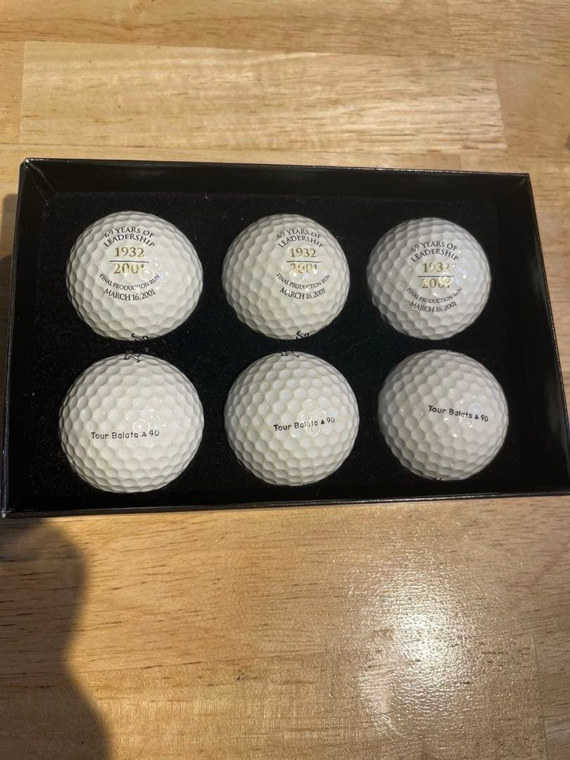 Titleist Tour Balata 1932-2001 記念モデルボール