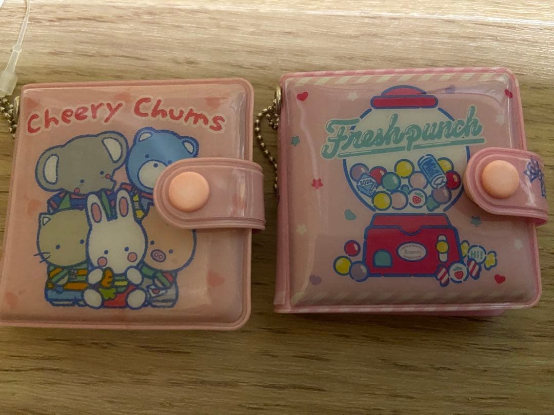 チェリーチャムス　フレッシュパンチ　ミニミラーマスコット　サンリオ　２個セット
