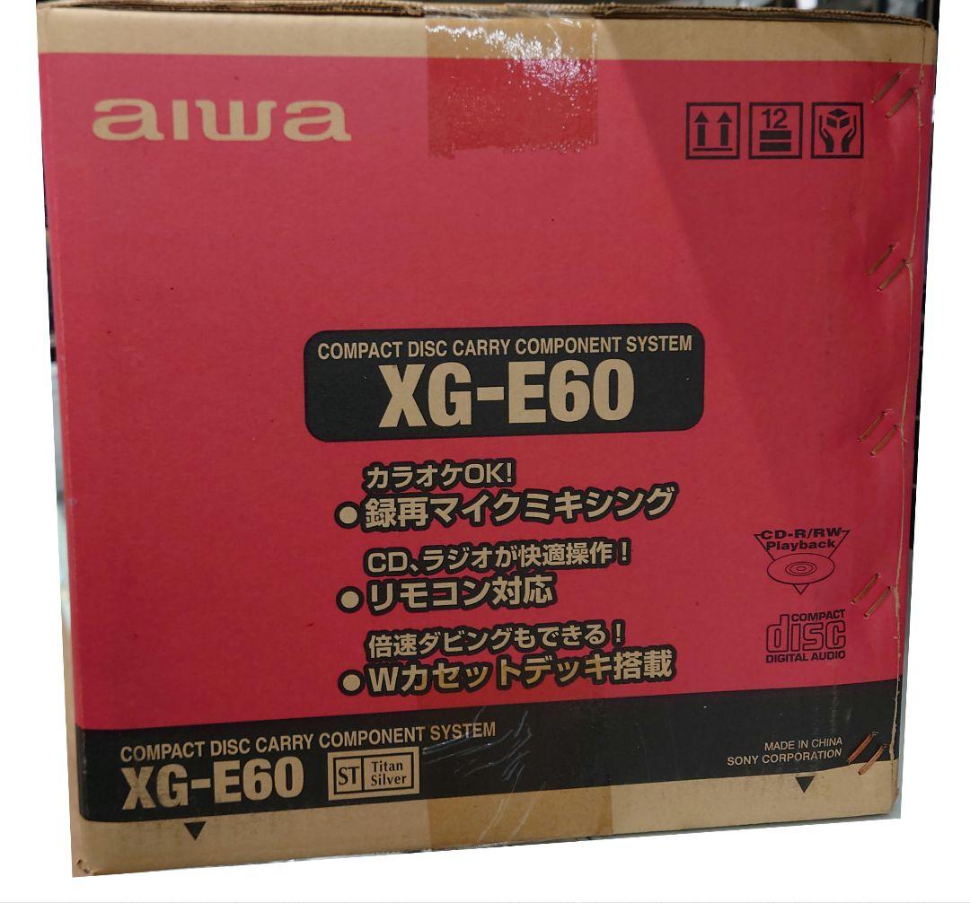 貴重・未開封品】AIWA XG-E60 COMPONENT SYSTEM - メルカリ
