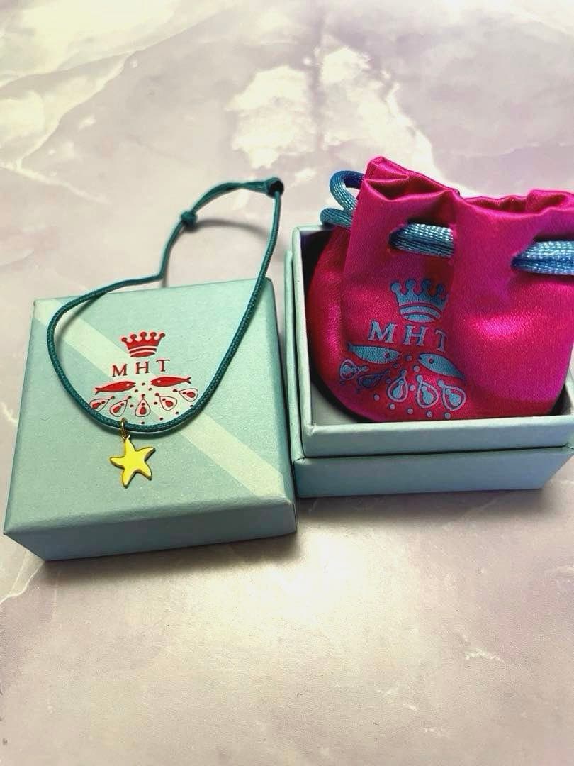 マリーエレーヌドゥタイヤック 星型チャーム コード ブレスレット