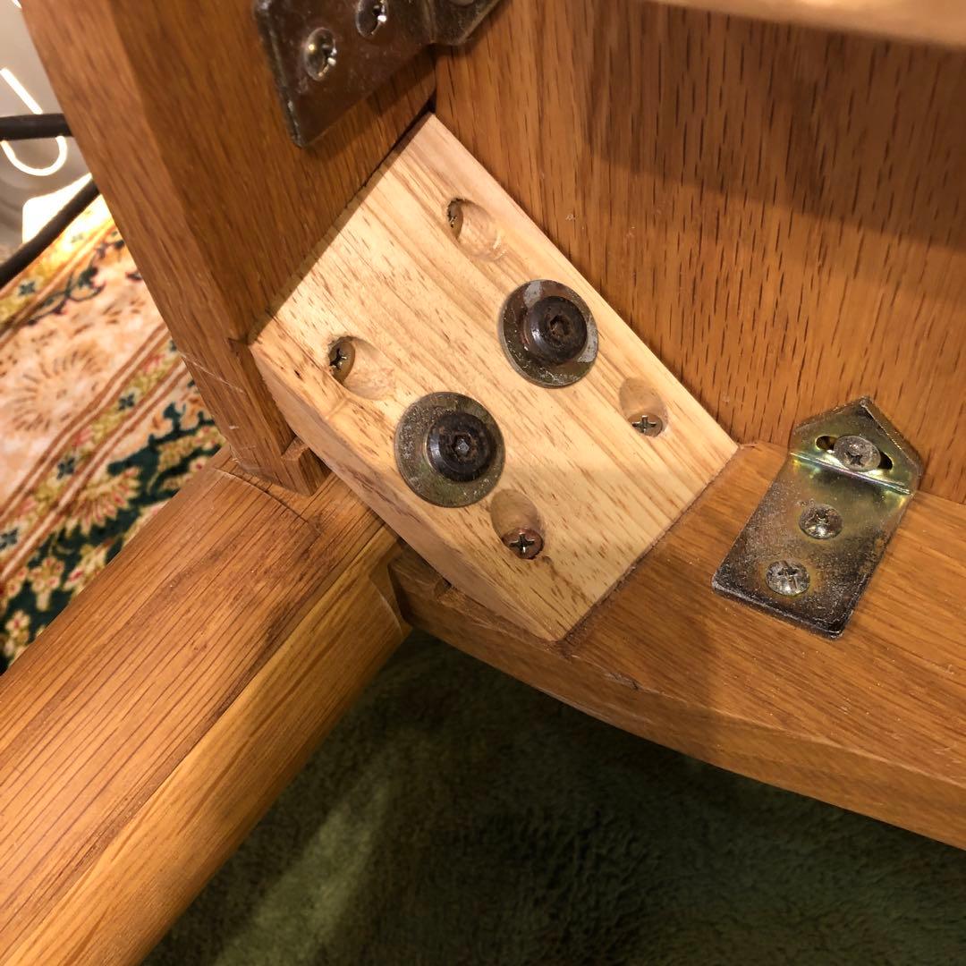 ヴィンテージ IDC OTSUKAオークソリッド　テーブル