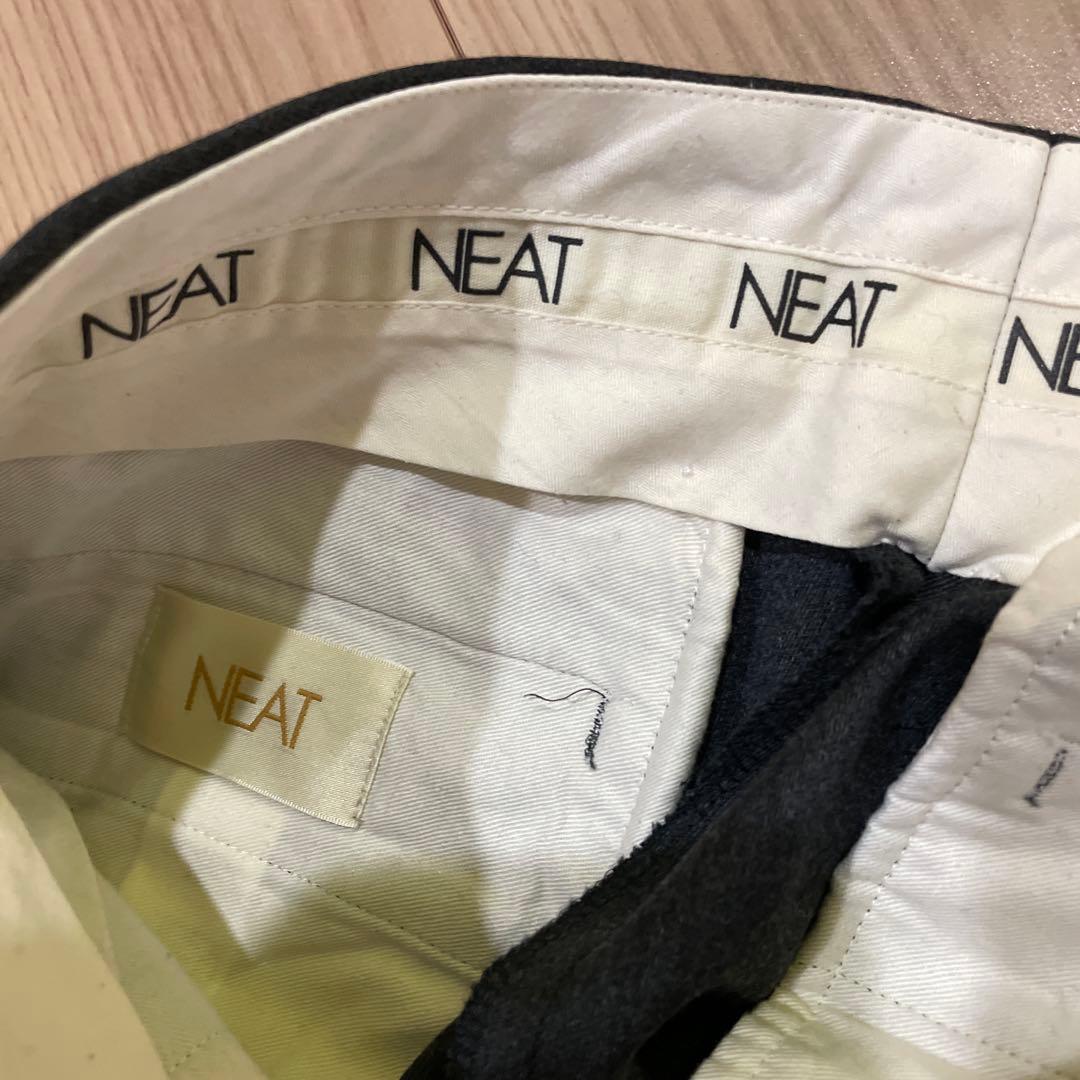 【24AW】NEAT Back Satin Gabardine WIDE