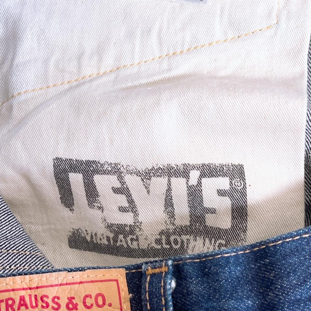 LEVI'S 501 太耳 ダブルネーム 濃紺デニム 66501 LVC赤耳 - メルカリ