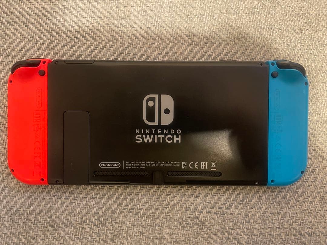 【良品】Nintendo Switch 本体 ネオンブルー／ネオンレッド