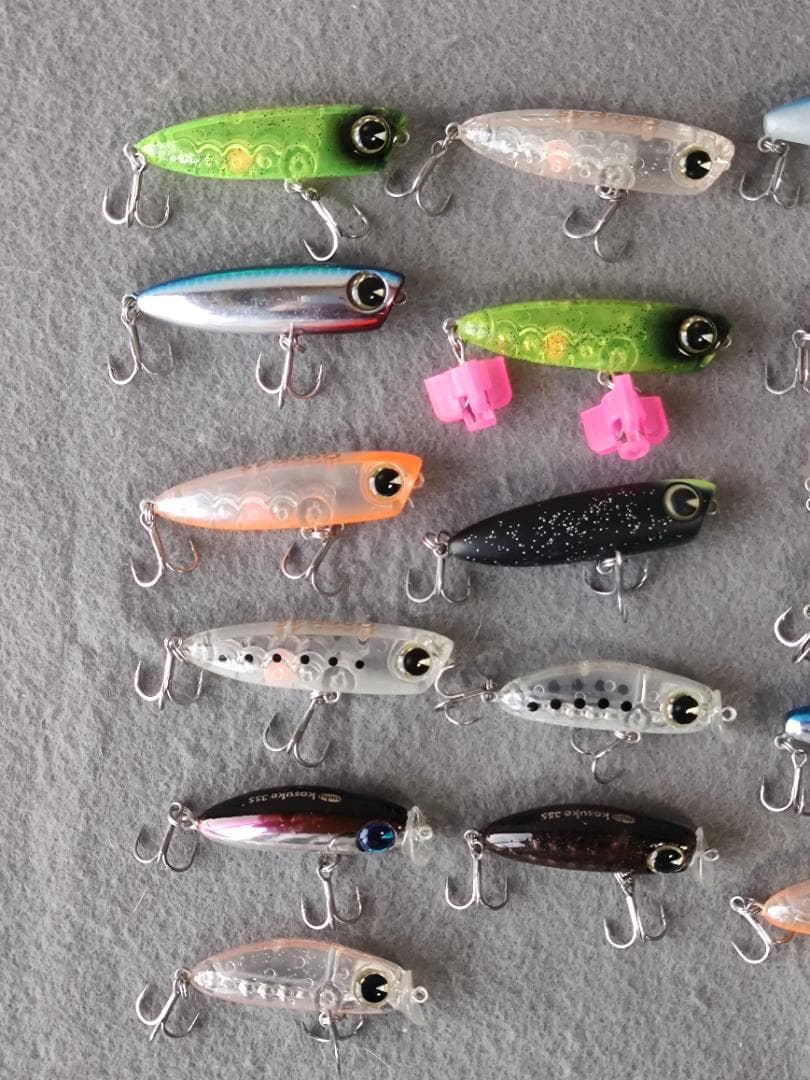 メバリングハードルアーまとめて アイマ K-太 メバコスケ Qoop（クープ）