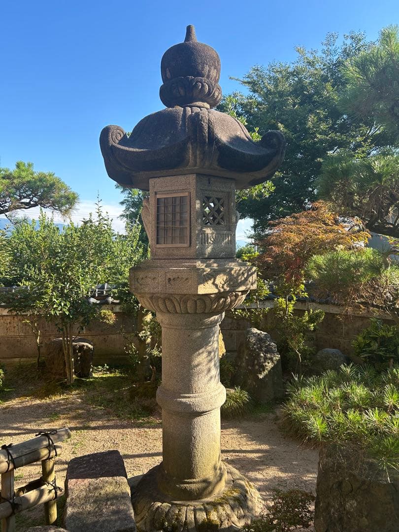 ⬛︎ひまわり様専用ページ⬛︎[引き取り限定］石灯籠 日本庭園 - メルカリ