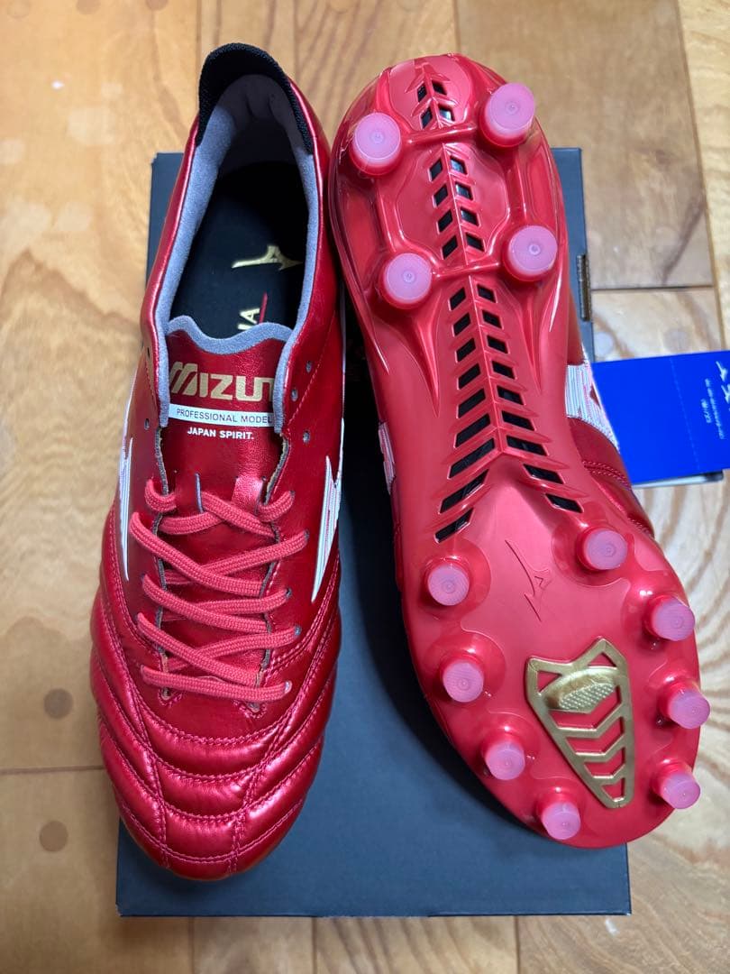 新品　40周年限定　限定特価　ミズノ　モレリア ネオ4 JAPAN 25cm